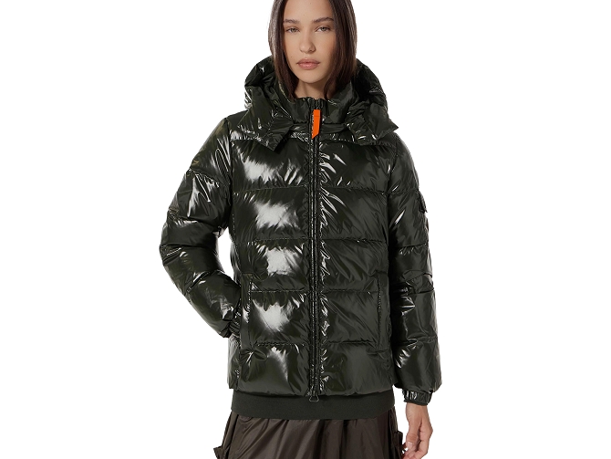 veste - DOUDOUNE - vetement femme - Textile - Vert - Gertrude7450301_2