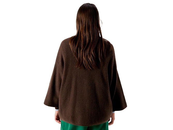 gilet - MANCHE LONGUE - vetement femme - Synthétique - Marron - American vintage7468301_5