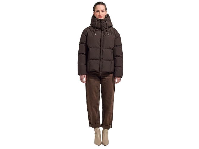 veste - DOUDOUNE - vetement femme - Synthétique - Chocolat - Pyrenex7471502_3