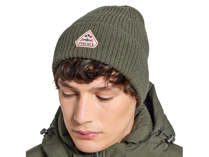 chapeau - BONNET - accessoires - Synthétique - Kaki - Pyrenex7472102_2