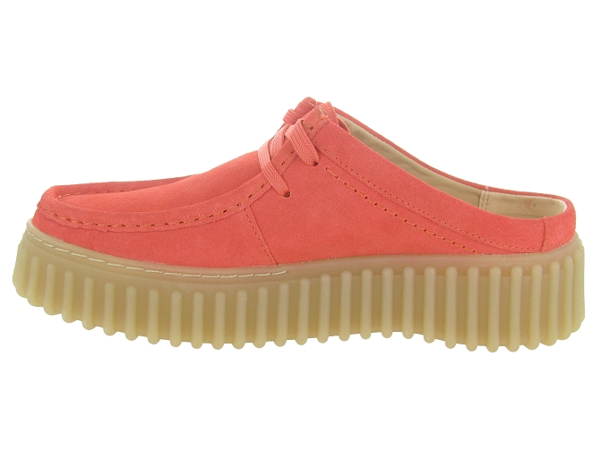 sandales et nu pieds - Mule Sabot - femme - Nubuck - Rose - Clarks8016201_4