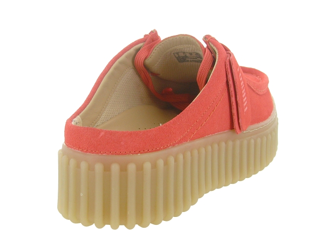 sandales et nu pieds - Mule Sabot - femme - Nubuck - Rose - Clarks8016201_5