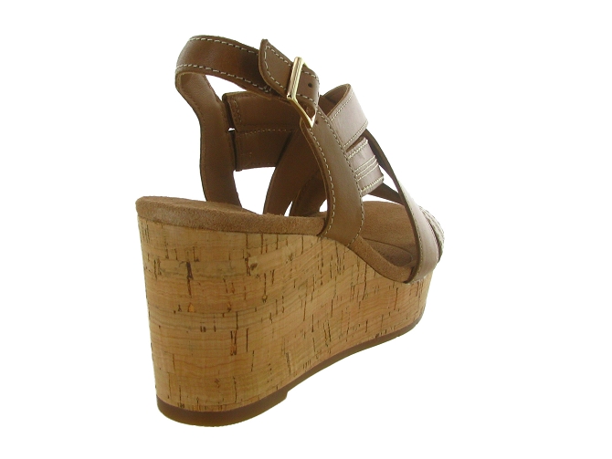 sandales et nu pieds - Confort - femme - Cuir - Marron - Clarks8018601_5