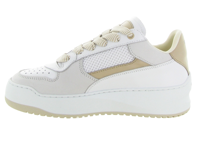 baskets et sneakers - Tendance - femme - Cuir - Blanc - Filling pieces8024501_4