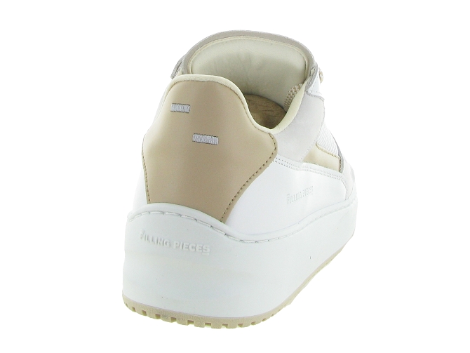 baskets et sneakers - Tendance - femme - Cuir - Blanc - Filling pieces8024501_5
