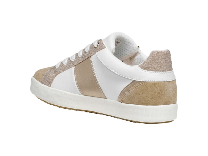 baskets et sneakers - Confort - femme - Cuir - Or - Geox8027703_3