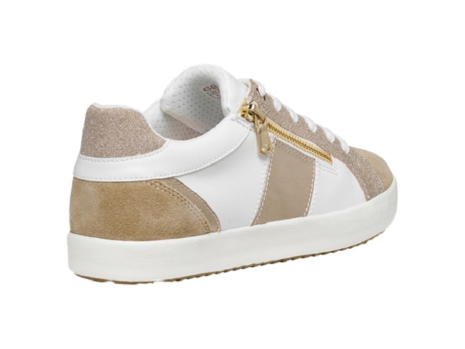 baskets et sneakers - Confort - femme - Cuir - Or - Geox8027703_4