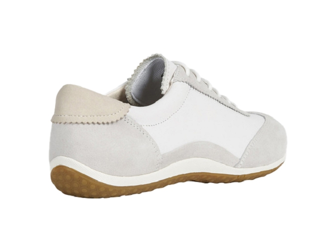 baskets et sneakers - Confort - femme - Cuir - Blanc - Geox8028102_4
