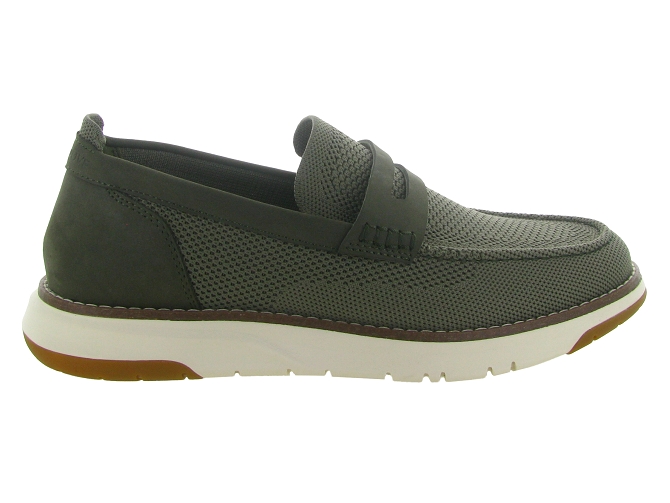 mocassins - Bateau - homme - Cuir - Kaki - Schmoove8032502_2