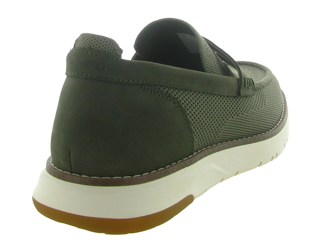 mocassins - Bateau - homme - Cuir - Kaki - Schmoove8032502_5