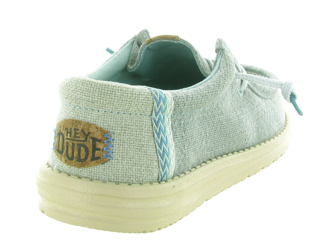baskets et sneakers - Confort - homme - Toile  - Bleu - Hey dude8035801_5