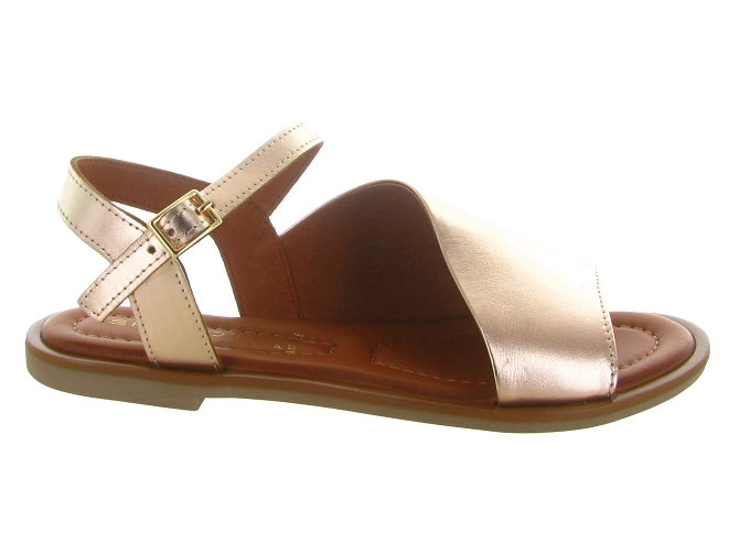 sandales et nu pieds - Confort - femme - Cuir - Rose - Shaddy8041506_2