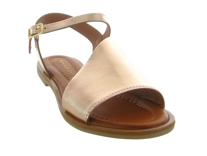 sandales et nu pieds - Confort - femme - Cuir - Rose - Shaddy8041506_3