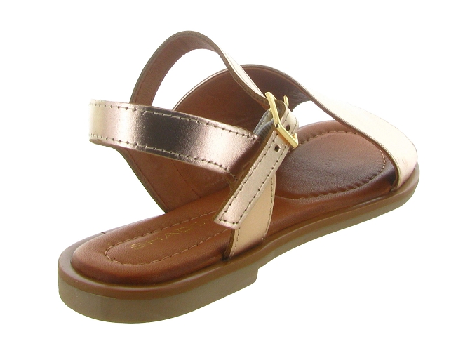 sandales et nu pieds - Confort - femme - Cuir - Rose - Shaddy8041506_5