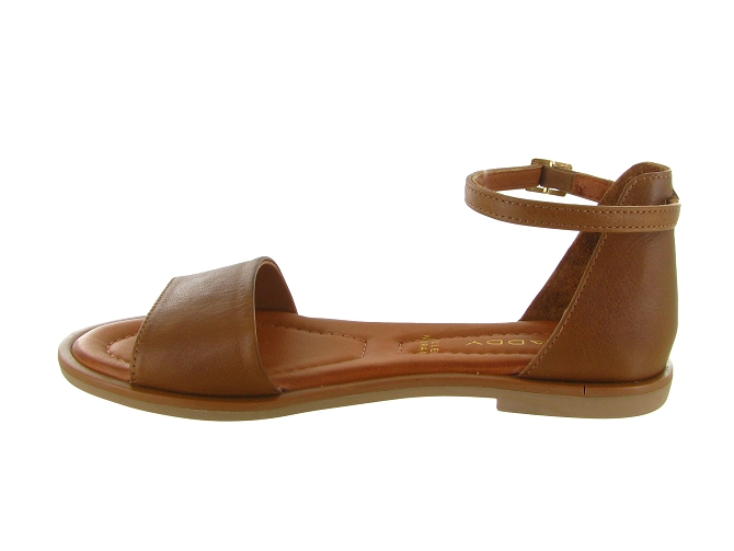 sandales et nu pieds - Confort - femme - Cuir - Marron - Shaddy8041702_4