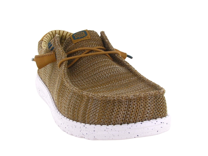 baskets et sneakers - Confort - homme - Textile - Marron - Hey dude8042704_3