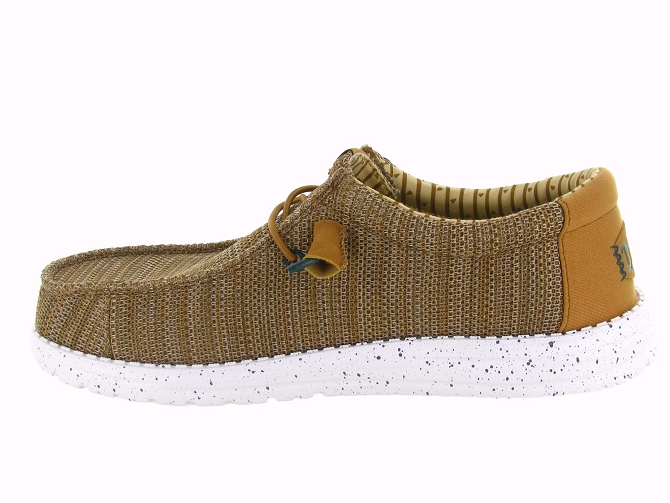 baskets et sneakers - Confort - homme - Textile - Marron - Hey dude8042704_4
