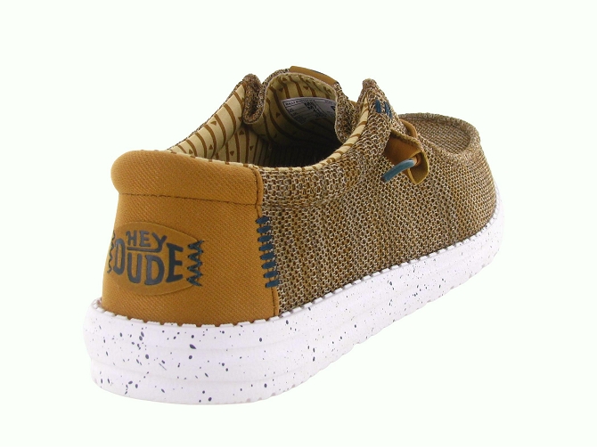 baskets et sneakers - Confort - homme - Textile - Marron - Hey dude8042704_5