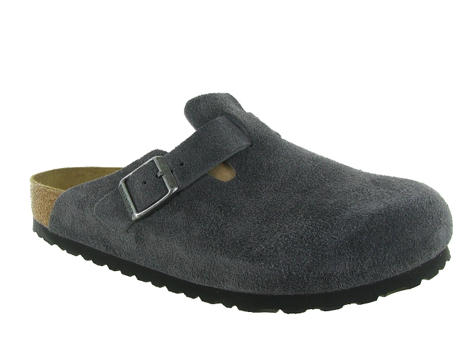 nu pieds - Mules et Tongs - homme - Nubuck - Anthracite - Birkenstock