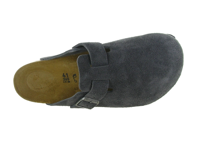 nu pieds - Mules et Tongs - homme - Nubuck - Anthracite - Birkenstock8043302_3