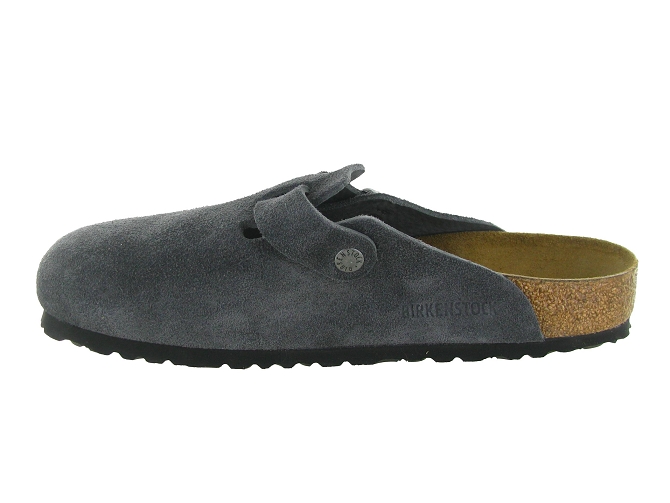 nu pieds - Mules et Tongs - homme - Nubuck - Anthracite - Birkenstock8043302_4