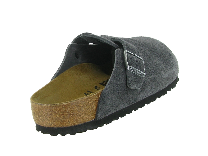 nu pieds - Mules et Tongs - homme - Nubuck - Anthracite - Birkenstock8043302_5