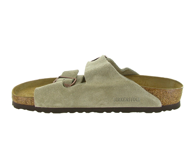 nu pieds - Mules et Tongs - homme - Nubuck - Taupe - Birkenstock8043601_4