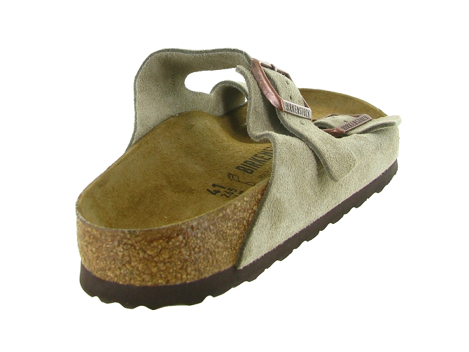 nu pieds - Mules et Tongs - homme - Nubuck - Taupe - Birkenstock8043601_5