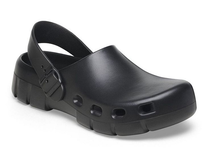 nu pieds - Mules et Tongs - homme - Cuir - Noir - Birkenstock