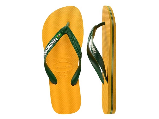 nu pieds - Mules et Tongs - homme - Synthétique - Jaune - Havaianas8050101_5