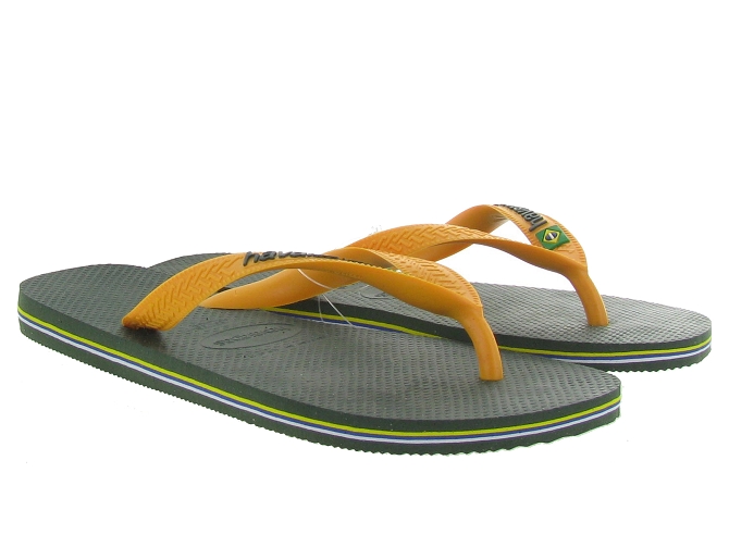 Havaianas nu pieds brasil logo men vert8050111_2