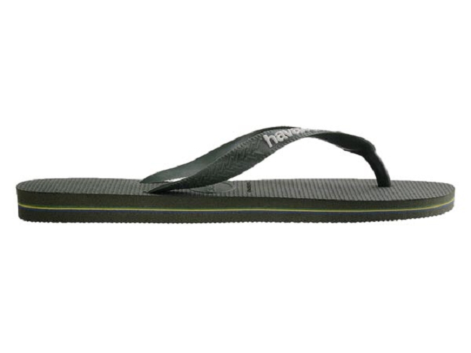 nu pieds - Mules et Tongs - homme - Synthétique - Kaki - Havaianas8050112_2