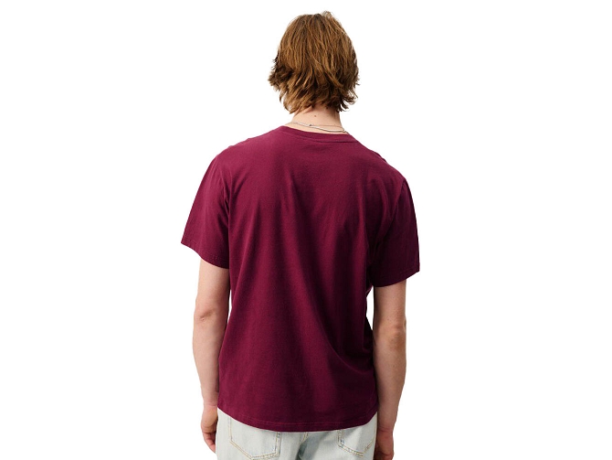 ts - MC - vetement homme -  - Rouge - American vintage8060102_5