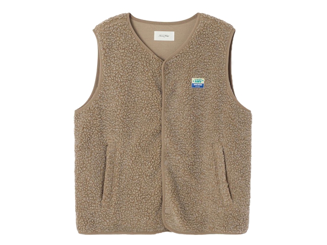 veste - SANS MANCHE - vetement homme -  - Marron - American vintage