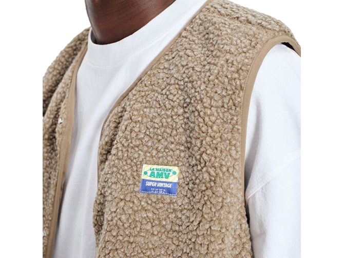 veste - SANS MANCHE - vetement homme -  - Marron - American vintage8062803_5