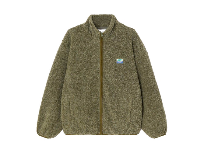 veste - POLAIRE - vetement homme - Coton - Vert - American vintage