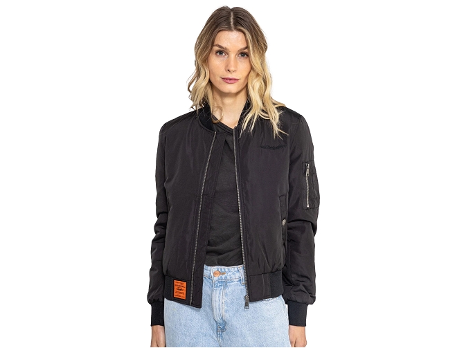 veste - BOMBER - vetement femme -  - Noir - Bombers original