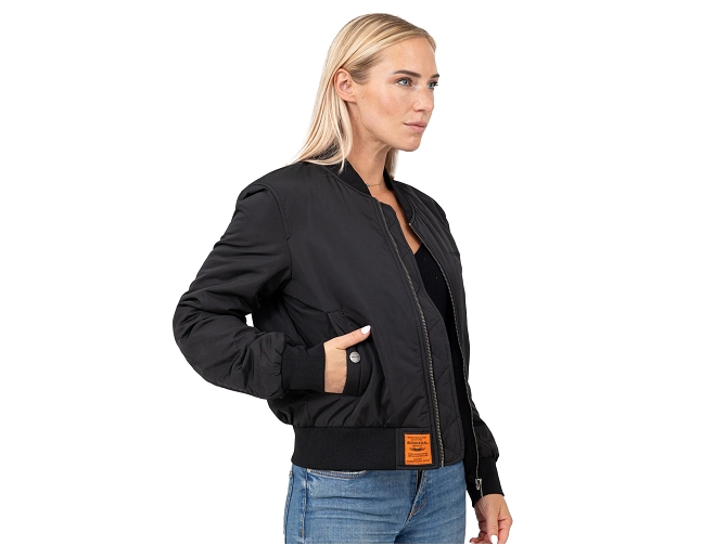 veste - BOMBER - vetement femme -  - Noir - Bombers original8064001_2