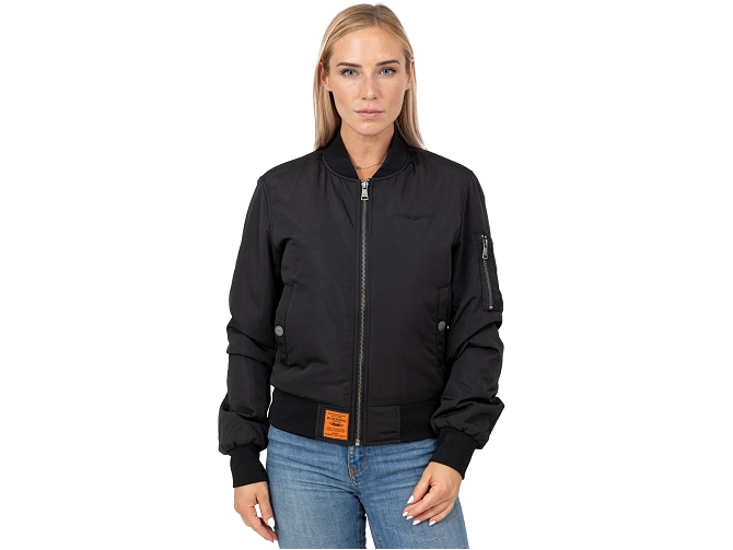 veste - BOMBER - vetement femme -  - Noir - Bombers original8064001_5