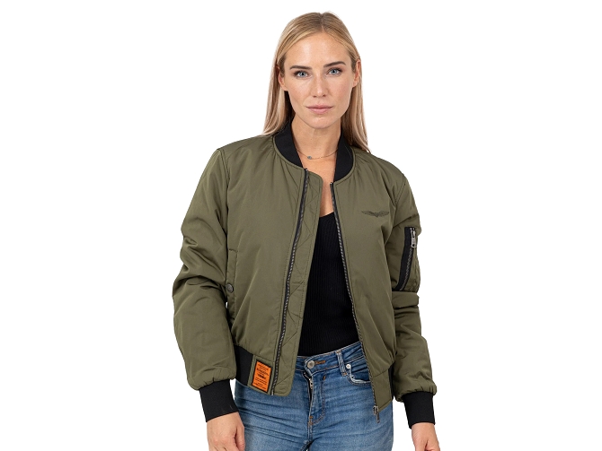 veste - BOMBER - vetement femme -  - Vert - Bombers original