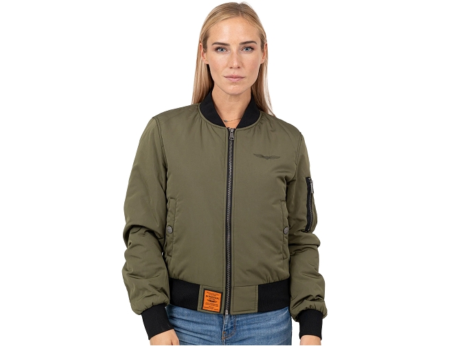 veste - BOMBER - vetement femme -  - Vert - Bombers original8064003_2