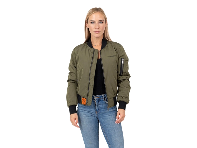 veste - BOMBER - vetement femme -  - Vert - Bombers original8064003_5