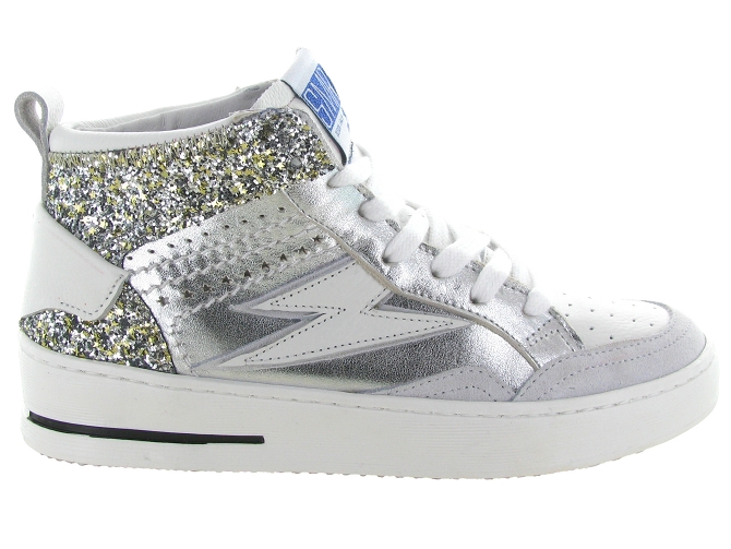 baskets et sneakers - Tendance - femme - Cuir - Glitter - Paillettes - Semerdjian8074101_2
