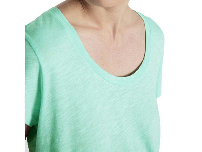 tee shirt - MC - vetement femme -  - Vert - American vintage8089704_4