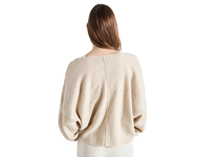 pull - ML - vetement femme -  - Beige - American vintage8090406_5