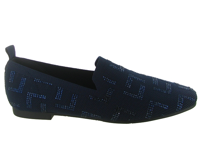 mocassins - Elégant - femme - Synthétique - Bleu Marine - La strada8102405_2