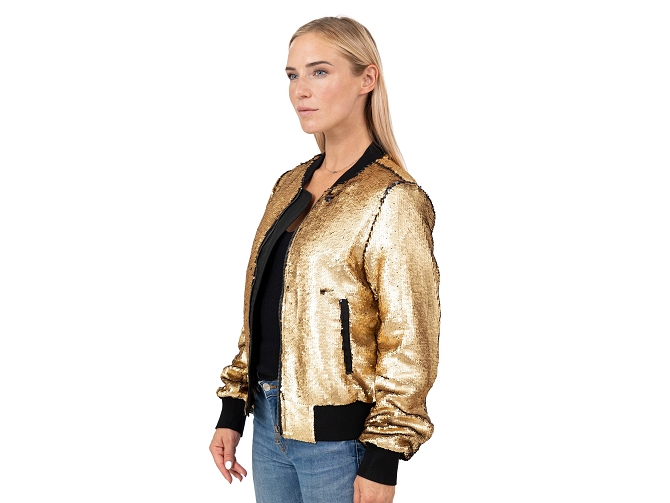veste - BOMBER - vetement femme -  - Or - Bombers original8108001_3