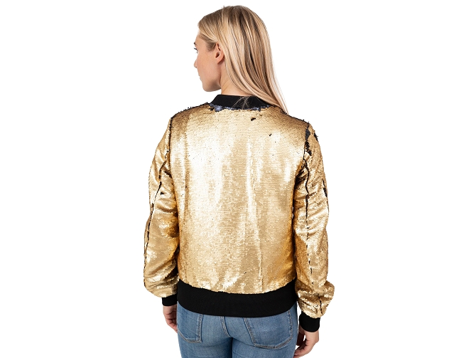 veste - BOMBER - vetement femme -  - Or - Bombers original8108001_4