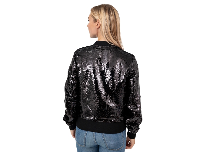 veste - BOMBER - vetement femme -  - Noir - Bombers original8108002_3