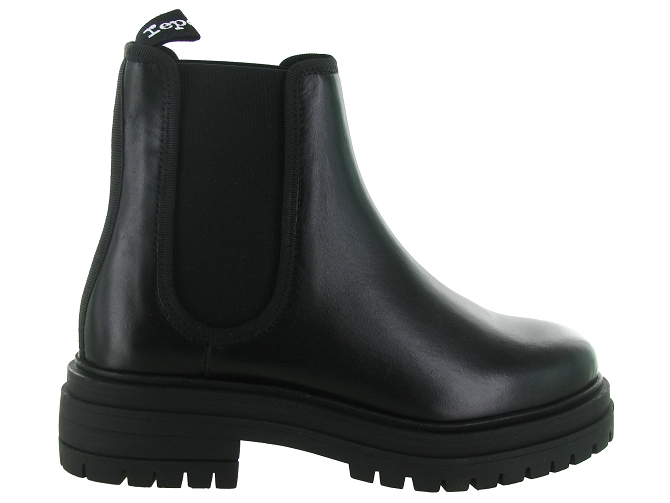 bottines et boots - Chelsea - femme - Cuir - Noir - Repetto8110401_2